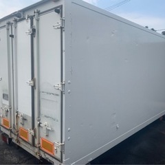 No.621 保冷バン 3ｔ 車 アルミ 箱 バイク 倉庫 トラック コンテナ 米 保管庫 物置 DIY