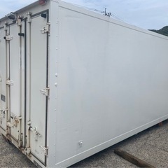 No.622 保冷バン 2ｔ 車 アルミ 箱 バイク 倉庫 トラック コンテナ 米 保管庫 物置 DIY