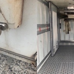 No.622 保冷バン 2ｔ 車 アルミ 箱 バイク 倉庫 トラック コンテナ 米 保管庫 物置 DIY