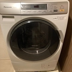 受付停止中　Panasonicドラム型洗濯機NA-VD110L ...