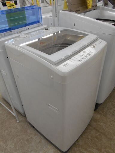 AQUA 全自動洗濯機 ステンレス槽、インバーター 7.0kg 2021年製