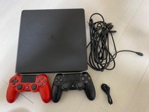 【PS4 ブラック500G】2Pコン　HDMI付き