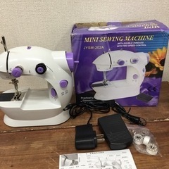 ミニ　ソーイングマシーン　ミニミシン　JYSM-202A