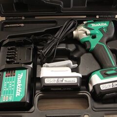 マキタ makita 充電式 インパクトドライバ MTD001DSX 14.4V バッテリー ２個 充電器 DC18SG (D4401snxY)