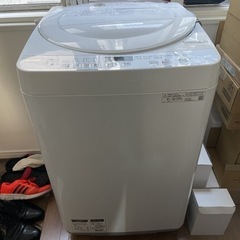 【お値下げ中‼️】【洗濯機】SHARP ES-GE7D-W