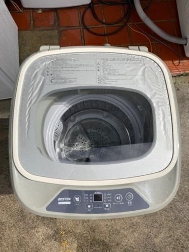 【値下げしました】洗濯機3.8kg コンパクトサイズ　2018年製  BESTEK