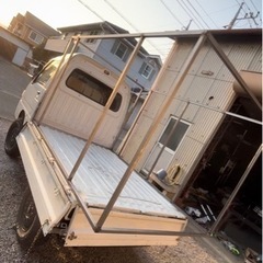 キャンピング シェル　フレーム　軽トラ