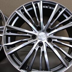 BROCKEN アルミホイール 19インチ 8J 45 5H114.3 4本セット (A431naxY)