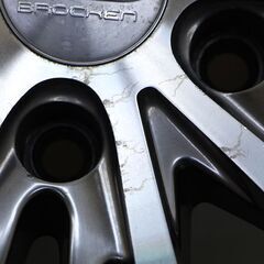 BROCKEN アルミホイール 19インチ 8J 45 5H114.3 4本セット (A431naxY)