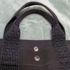 HERMES エルメス エールライン MM 100951M グレーキャンバス