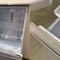 (5/28受渡済)JT4333【SHARP/シャープ 2ドア冷蔵庫】美品 2018年製 SJ-D14C-S 家電 キッチン 冷蔵冷凍庫 左開き 137L 