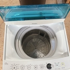 Haier 全自動電気洗濯機4.5kg JW-C45A 2018年製　【i4-0509】