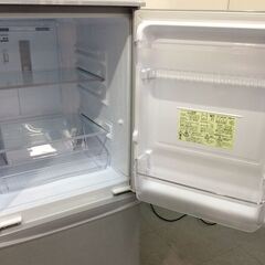 (5/28受渡済)JT4334【SHARP/シャープ 2ドア冷蔵庫】美品 2018年製 SJ-D14D-S 家電 キッチン 冷蔵冷凍庫 右開き 137L