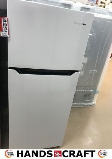 値下げしました！！✨冷蔵庫　ハイセンス　HR-B1201　17年式　120L　中古品✨うるま市田場✨