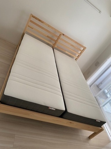 【日付指定】IKEA ベッド一式