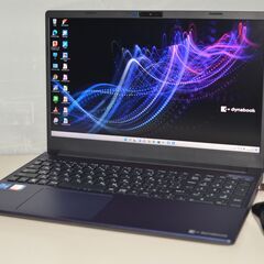 最新Windows11+office 爆速SSD512GB 東芝 dynabook CZ/HVL 15.6型 