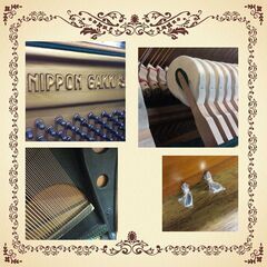 【新館10周年　現金決済で総合計より10万円値引き】  ピアノご提示価格　+　送料　の合計より　お値引きリフレッシュ済み中古ピアノ　ヤマハU3B　アントニンモデル