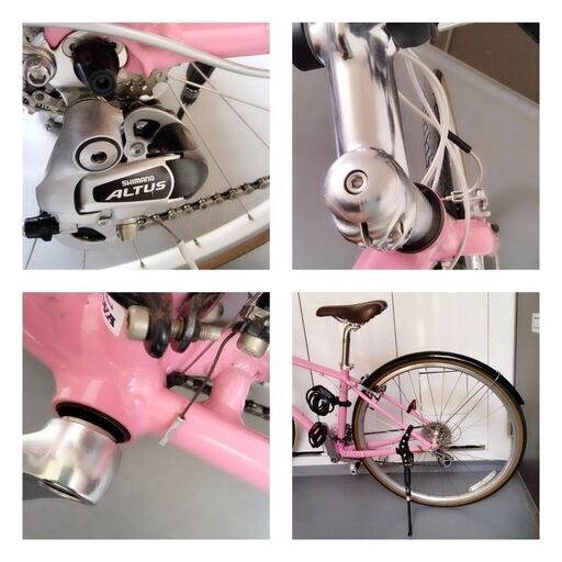 美品 GIANT Liv FREEDA クロスバイク XSサイズ ピンク 2015モデル 24段 