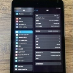 美品　iPad mini 第5世代　スペースグレイ　wi-fi 64gb スマートカバー付き　MUQW2J/A