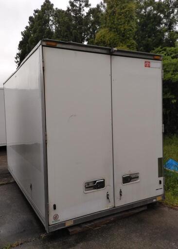【香取市山之辺】No.Z-6 床ステンレス 保冷コンテナ 長さ約350cm×幅187cm×高さ215cmくらい