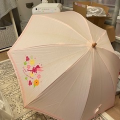 週末処分！ピンク日傘