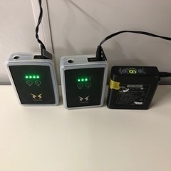 ファン④ バッテリー③ 充電器③ コード③ 空調服③ の空調服セットです。