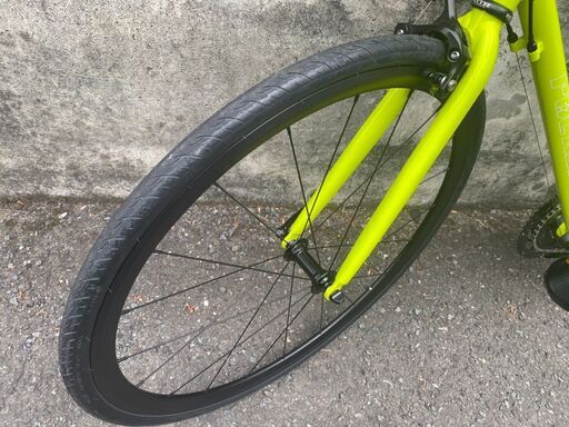 Rockbikes Pride ロックバイクスプライド　自転車　ロードバイク　アルミ　イエロー　18段変速　Lサイズ　美品　直接引き取り大歓迎‼ Rockbikes Pride ロックバイクスプライド 自転車 ロードバイク アルミ