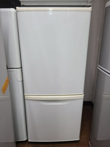 【リサイクルショップどりーむ天保山店】●20●　ナショナル　２ドア冷蔵庫　2008年製　容量１３８L　NR-B140W-W形