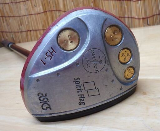 パークゴルフ クラブ アシックス 約83cm バックキャビティ HS-1 IPGA