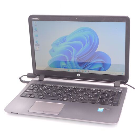最新Windows11搭載 中古美品 新品SSD 日本製 ノートパソコン HP 450 G2 15型 第5世代Core i5 8GB DVD 無線 Bluetooth カメラ Office