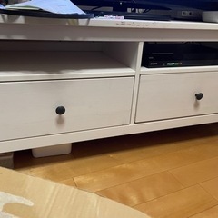 IKEA HEMNES テレビ台（白）