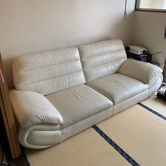 レザー　カウチソファー (オーストラリアからの輸入品) 