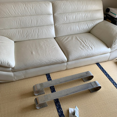 レザー　カウチソファー (オーストラリアからの輸入品) 