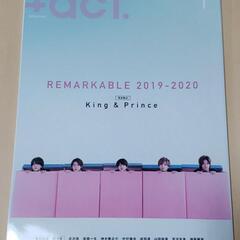+act　vol.109　King ＆ Prince