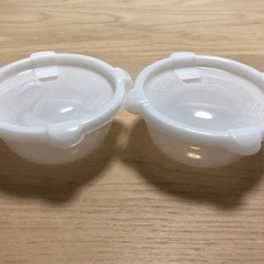 【ネット決済】(購入者さん無料)白ご飯冷凍用タッパー6つセット