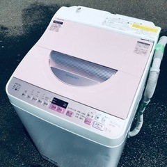 ①ET214番⭐️SHARP電気洗濯乾燥機⭐️