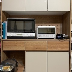 【ネット決済】北欧風食器棚