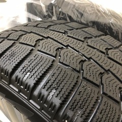 プジョー専用スタッドレス付き16インチアルミホイール4本