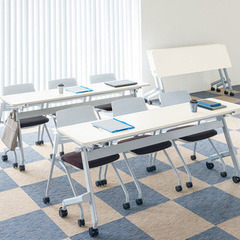 会議用テーブルと椅子セット