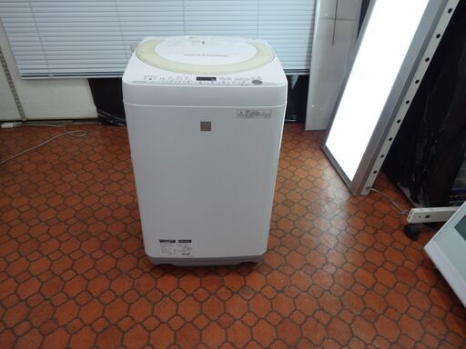 ID 018907　洗濯機　シャープ　7K　２０１６年製　ES-G7E3