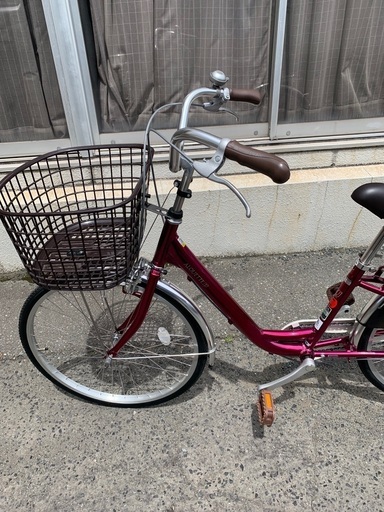 お話中アサヒオリジナル24インチ自転車