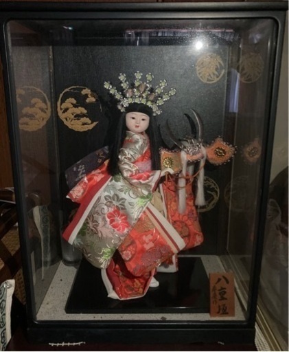日本人形ケース付き カロリ 石刀の家具の中古あげます 譲ります ジモティーで不用品の処分