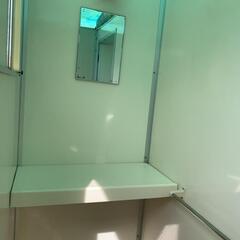 仮設バス　キレイです！