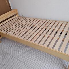 ニトリ　木製ベッド　2018年購入　
