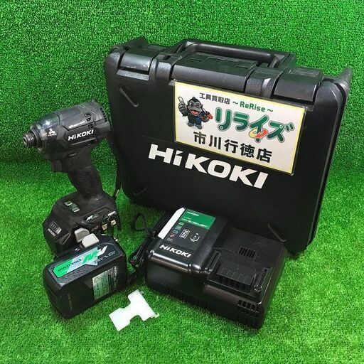 HiKOKI WH36DC(2XPB) コードレスインパクトドライバー36V【リライズ市川行徳店】【店頭取引限定】【中古】管理番号：IT7OOMIJTVAE
