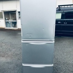 ✨2016年製✨381番 SHARP✨ノンフロン冷凍冷蔵庫✨SJ-W351C-S‼️