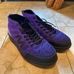 ワークマン　メッシュ安全靴　紫