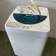【SHARP】シャープ 全自動電気洗濯機 送風乾燥 容量4.5k...