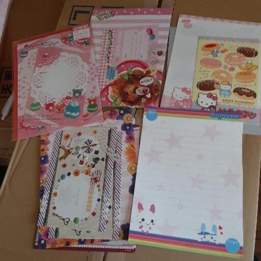 かわいいレターセット Simo 永福町の子供用品の中古あげます 譲ります ジモティーで不用品の処分