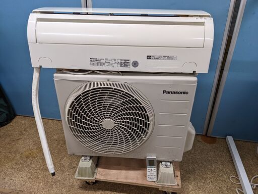 Panasonic ルームエアコン 6畳用 2.2kw 2016年製 CS-22BFE4-W/CU-F226C